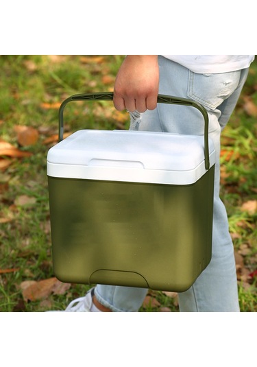 Suntek Soğutucu Kutu İçecek Depolama Organizatör Buz 15l Yeşil