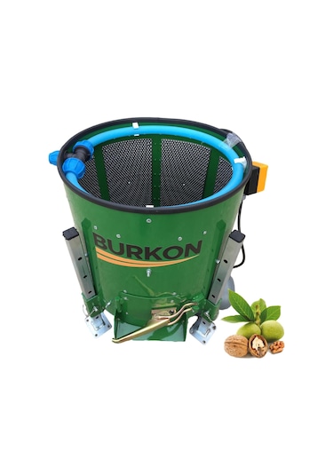 Burkon 90 L 35 kg Sabit Devirli Ceviz Soyma Makinesi