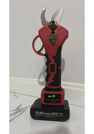 Hsgl Akülü Akülü Şarj Edilebilir Makas Bahçe Meyve Ağacı Budama Makası S-1 32 Mm 16.8 V 4 Ah Yokattta