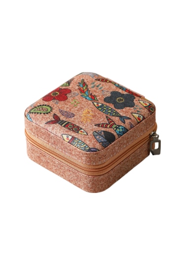 Youtek Şık Ve Pratik Seyahat Mücevher Kutusu: Her Kızın İhtiyacına Uygun, Her Mücevher İçin Özel Yer Çok Renkli