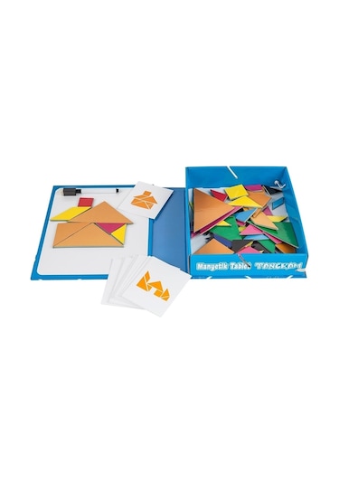 Diy Toy Manyetik Tablet Tangran Eğitim Seti