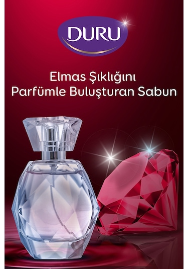 Duru Oriental Red Diamond Güzellik Sabunu 4 x 360 G