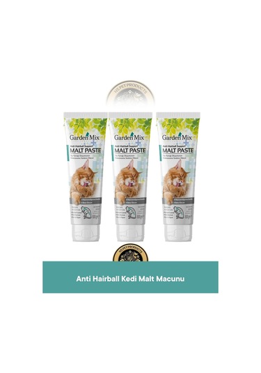 Garden Mix Anti Hairball Kedi Malt Macunu 3x100 Gram