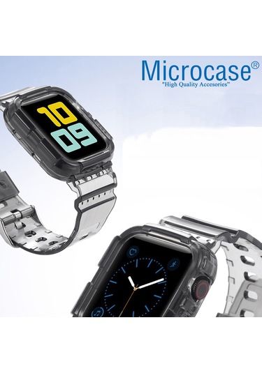 iOS Uyumlu Watch 8 45 mm Kılıf Korumalı Silikon Kordon KY22-2