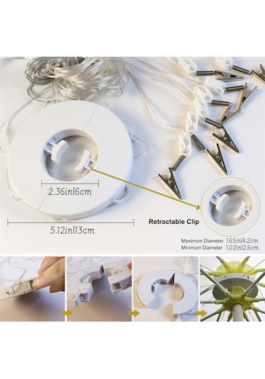 Led Şemsiye Işıkları Led Deri Dize Işıklar Tatil Dekorasyonu Çok Renkli