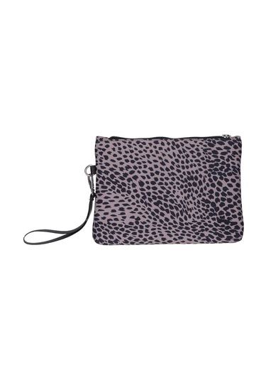 Cita Noir Clutch / El Çantası Portföy Kızıl Kahverengi