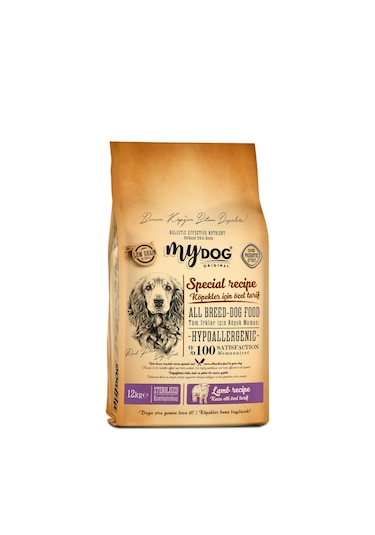 Mydog Az Tahıllı Kuzu Etli Diyet & Kısır Köpek Maması 12kg