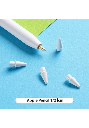Dux Ducis Apple Uyumlu iOS Pencil İçin Yedek Uç 2 Adet