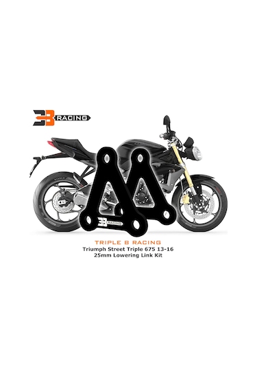 3B Racing - Triumph Street Triple 675 R -Rx 25Mm Alçaltma Kiti