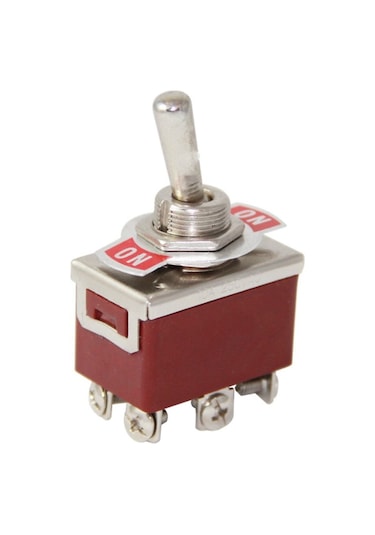 Ayt Ic-157 Toggle Switch 6 Pin On Off Aç Kapa 12 Mm Anahtar Buton