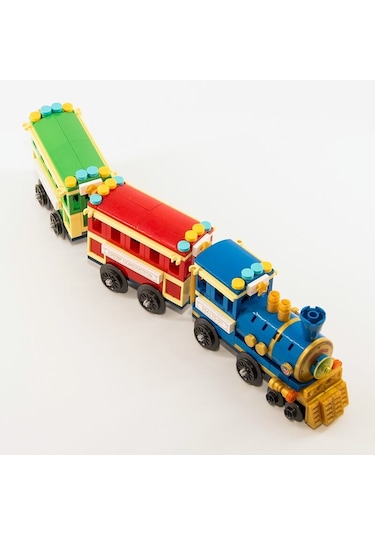 Tren Yapım Seti 369 Parça Eğitici Ve Detaylı Blok İnşa Oyuncağı