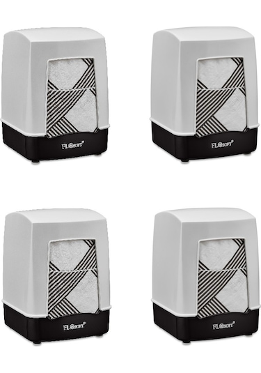 Masa Üstü 4 Lü Dikey Dispenser Peçetelik - Flosoft Peçetelik F053
