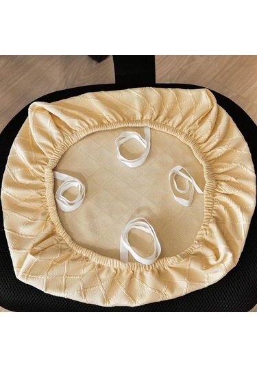 Suntek Bilgisayar Koltuğu Bej Için Çıkarılabilir Ayrılmış