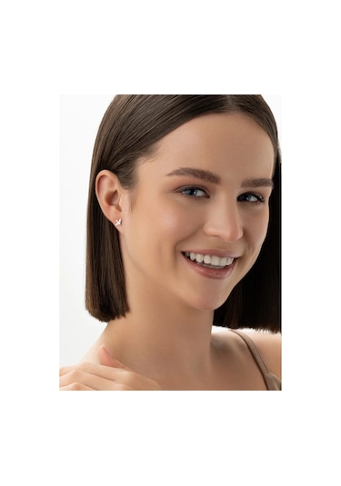 925 Lıght Tek Küpe Gümüş Çivili Uçak 97851997 Diğer