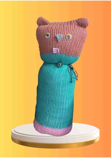 Tıkırık Örgü Yastık Uyku Ve Oyun Arkadaşı Çikito - 45 Cm Diğer