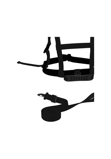 Homyl Snowboard Eğitimi Için Çocuk Kayak Kemeri Siyah Siyah