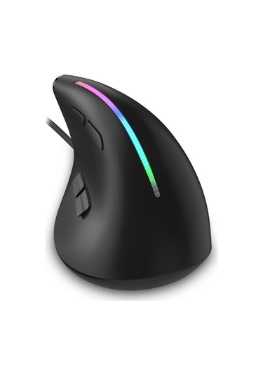 Hallow Zelotes-T-50 Dikey Kablolu RGB Optik Mouse