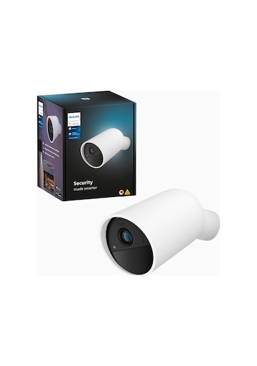 Philips Hue Secure Akıllı Ev Güvenlik Kamerası Kamera Sistemi Beyaz