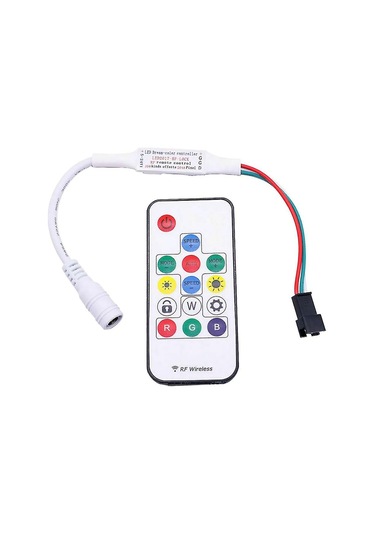 Ir Rgb Led Şerit Dc5v Şerit Işık Kontrol Cihazı İçin 14 Tuşlu Uza