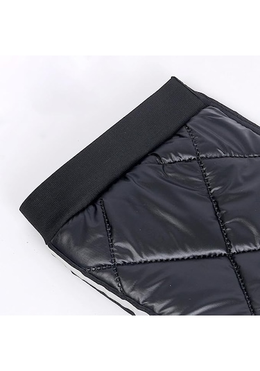 Kış İçin Elektrikli Araç Dizlikleri Açık Havada Sürüş Koruması Dizlik Siyah