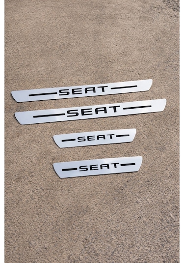 Seat Krom Plastik 4 Parça Kapı Parlak Eşik Seti