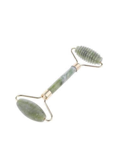 Çift Kafa Yeşim Taşı Masaj Aracı Qj7vwl Çok Renkli