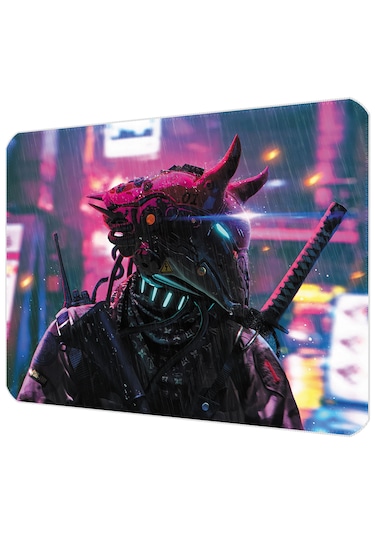 40x30cm Gaming Oyuncu Mousepad Cyberpunk Samurai Mp054030