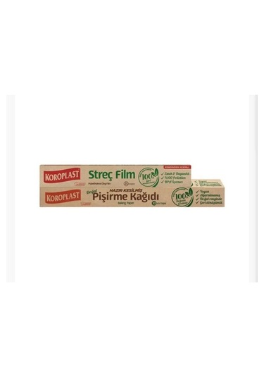Koroplast Pısırme Kagıdı+strec Fılm 25mt 12 -