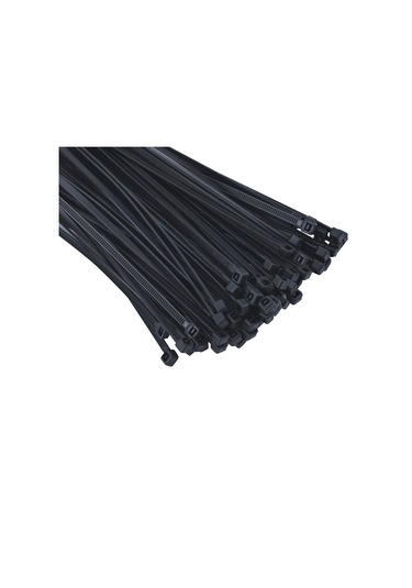 Günsan Siyah 100'lü Kablo Bağı (20cm x 4.8mm)