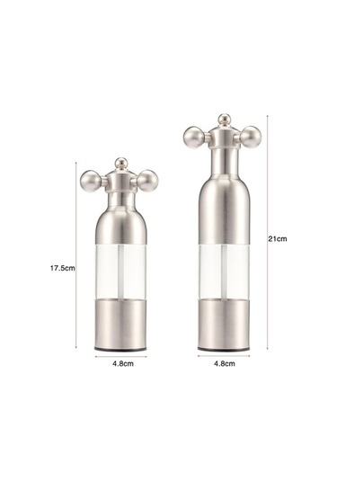 Pazly Mıclan Dümen Biber Öğütme Makinesi, Pratik Tasarım Gümüş