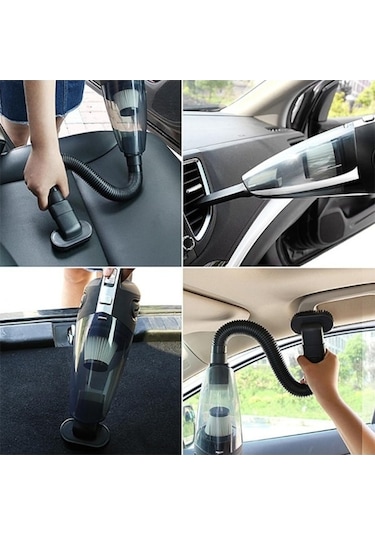 Ally R-6053 Kablosuz Güçlü El Araç-Ev Süpürgesi Kuru Islak 29000-