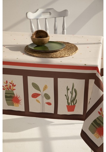 Ays Home Modern Desen Yemek Masası Örtüsü