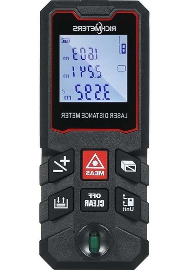 Pazly Taşınabilir Mesafe Ölçer - Hızlı Alan Hesaplama İç Mekan Tasarımcıları & İnşaatçılar İçin