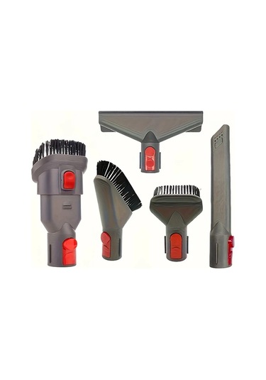 Fochsia 1 Set V11 V10 V12 V8 V7 V15 Yedek Fırçalar Nozul Aksesuarları Elektrikli Süpürge Yedek Parçaları Uzun Kıllı Fırça Seti