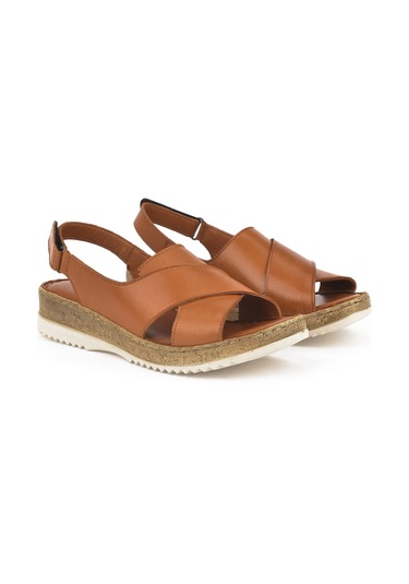 Ziya, Kadın Hakiki Deri Sandalet 1511051z036 Taba 1511051z036 320 Taba Ziya, Kadın Hakiki Deri Sandalet 1511051z036 Taba 1511051z036 320 Taba