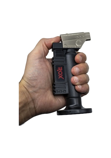 Rox Bs-270 Çakmak Tip Bütan Gaz Torch Pürmüz Siyah