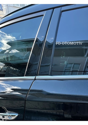 Hyundai Tucson 2015 - 2020 Kapı Direği Kaplama Piano Black Renk