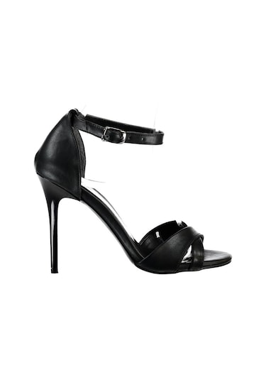 Fox Shoes Siyah Kadın Topuklu Ayakkabı B922113709