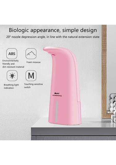 Dancemonkey Otomatik Sensörlü Köpüklü Sabun Dispanseri - El Değmeden Çocuklar İçin, Otel Tipi, Bebek Yerine Renkli Çok Renkli