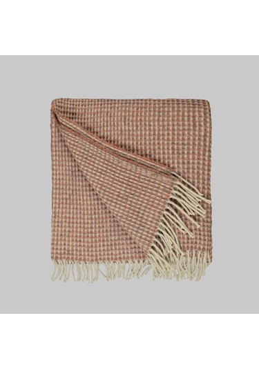 Sarev Lerna Turuncu Throw, 130x180 Cm