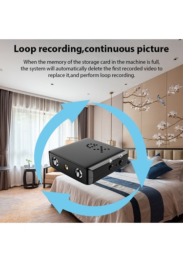 Moveevo 1080p Hd Ev İçi Mini İzleme Kamerası, 2.4ghz Wifi İle Akıllı Telefon Uzak Denetimi, Hareket Algılama Ve Sürekli Kayıt Özelliği