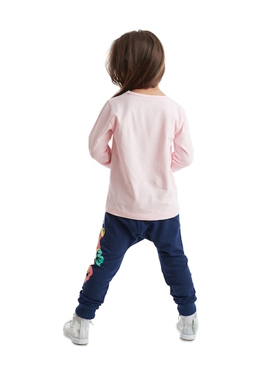 Denokids Mshb&g Balonlu Koala Kız Çocuk T-shirt Pantolon Takım Renkli Çok Renkli