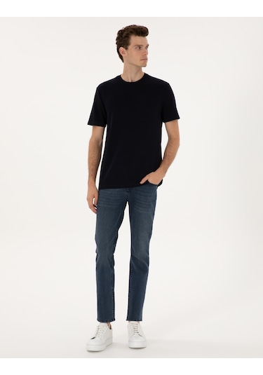 Pierre Cardin Erkek Lacivert Tişört 50308037-vr033 Lacivert