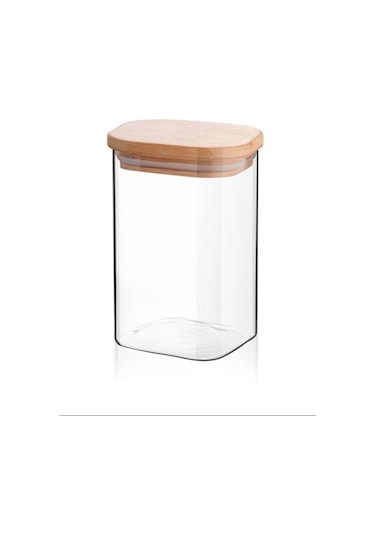 Kare Bambu Kapaklı Baharatlık 65x110 Royaleks-kvn32 Çok Renkli