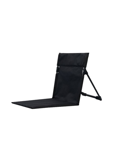 Novahub Açık Kamp Hafif Katlanır Sandalye, Plaj Taşınabilir Tek Yastık Sandalye Siyah/kırmızı Yeşil