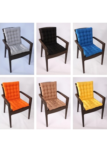 Altınpamuk Lüx Pofidik Rattan Lotus Sandalye Minderi 45X95