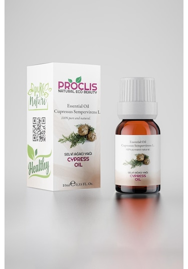Proclis Selvi Ağacı Yağı, Cypress Oil, Cupressus Sempervirens L. 10 Ml