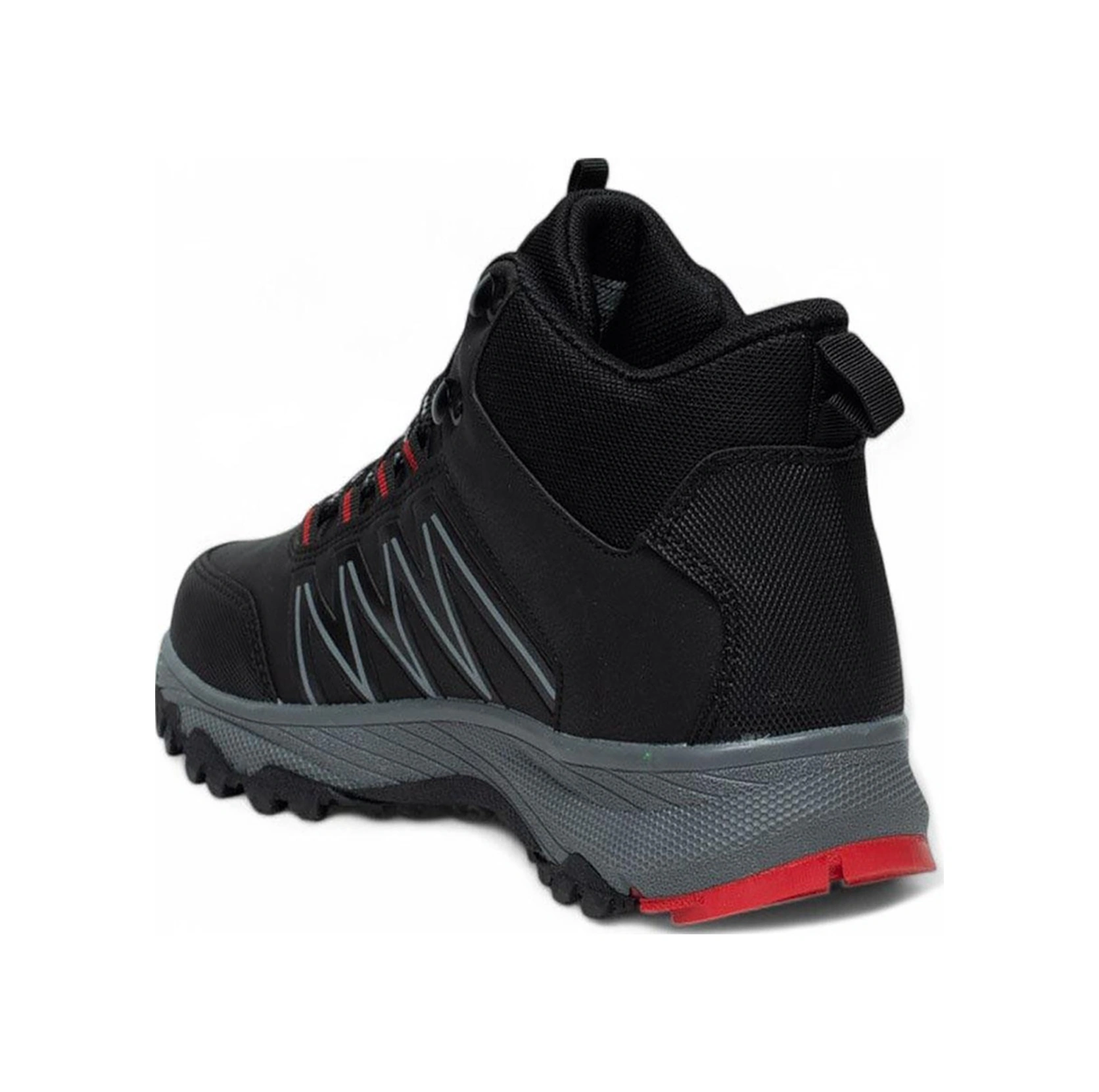 Celira Blx Siyah Kırmızı Erkek Kışlık Bot Ayakkabı Nsb935 Siyah