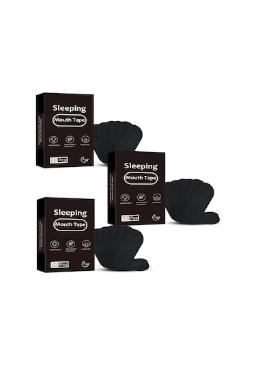 Yenı Ağız Bandı Solunum Şeritleri Uyku Anti-horlama Ağız Bandı Şeritleri Horlama Bandı Yamalar İçin Ekstra Mukavemetli Ağız Çıkartmalar Kahverengi