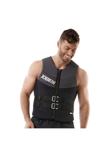 Jobe Neopren Erkek Can Yeleği Siyah-gri Xl